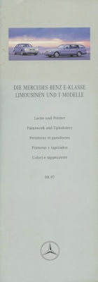 Mercedes-Benz E-Klasse Farben 8.1997