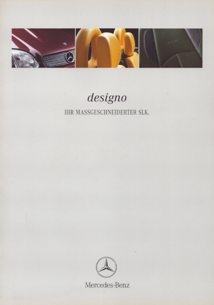 Mercedes-Benz SLK Designo Prospekt 2.1999