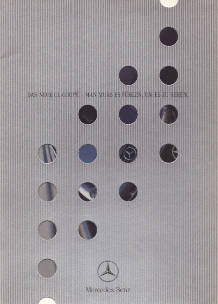 Mercedes-Benz CL Prospekt 2.1999