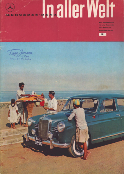 Mercedes-Benz In aller Welt Nr. 31 4.1959