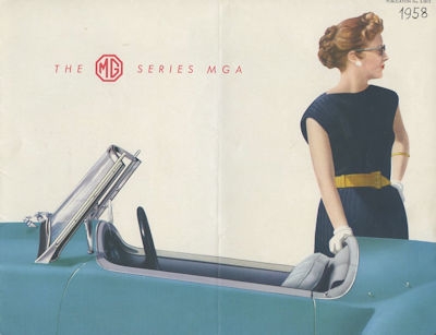 MG A brochure 3.1958