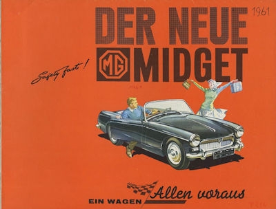 MG Midget brochure 4.1961