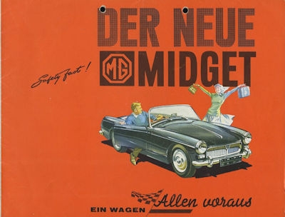 MG Midget brochure 4.1961