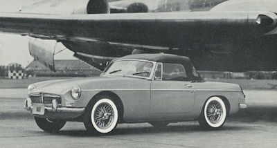 MG B brochure ca. 1962