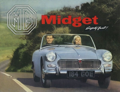 MG Midget brochure 1963