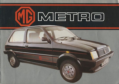 MG Metro brochure 3.1983