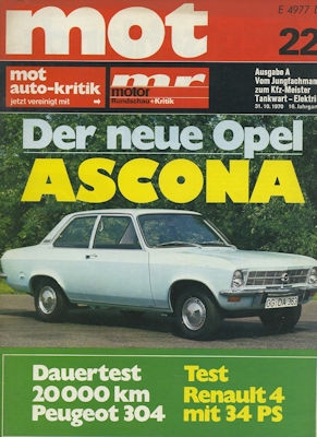 MOT 1970 No. 22