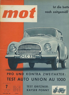 MOT 1961 Heft 7