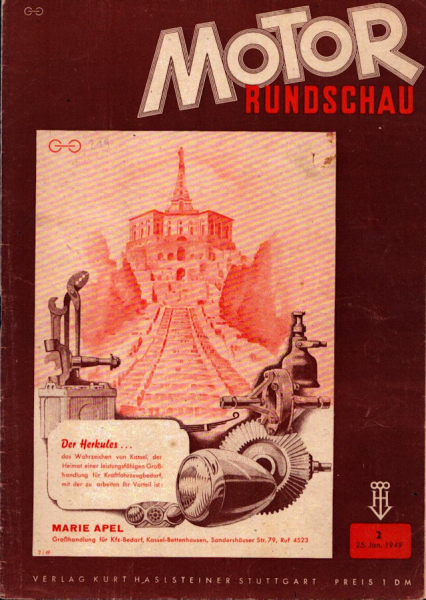 Motor Rundschau 1949 Heft 2