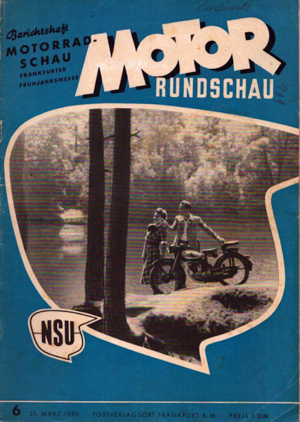 Motor Rundschau 1950 Heft 6