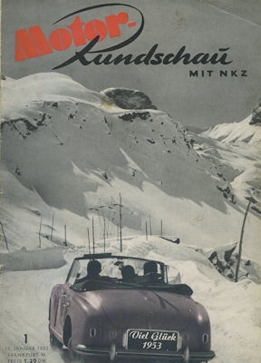 Motor Rundschau 1953 Heft 1