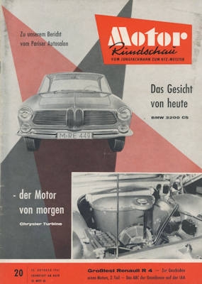 Motor Rundschau 1961 Heft 20