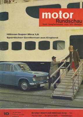 Motor Rundschau 1963 Heft 10