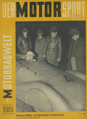 Motorsport + Motorradwelt No. 19+22 1949