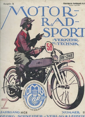 Motorrad Sport Verkehr und Technik 1925 No. 11