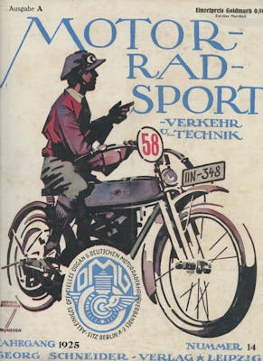 Motorrad Sport Verkehr und Technik 1925 No. 14