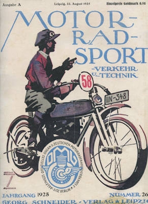 Motorrad Sport Verkehr und Technik 1925 No. 26