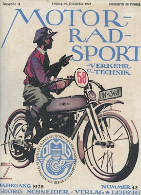 Motorrad Sport Verkehr und Technik 1925 No. 43