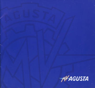 MV Agusta F 4 Prospekt 2001