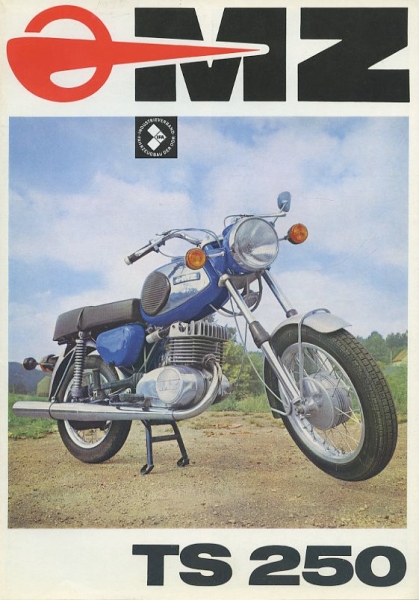 MZ TS 250 Prospekt 1973