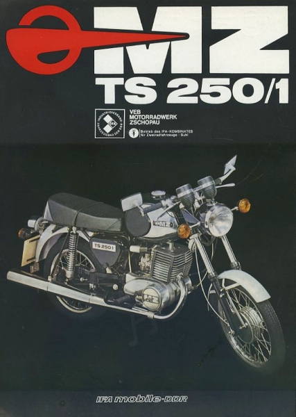 MZ TS 250/1 Prospekt 1979