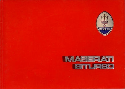 Maserati Biturbo Bedienungsanleitung 11.1983 it