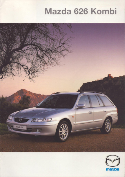 Mazda 626 Kombi Prospekt 2.2000