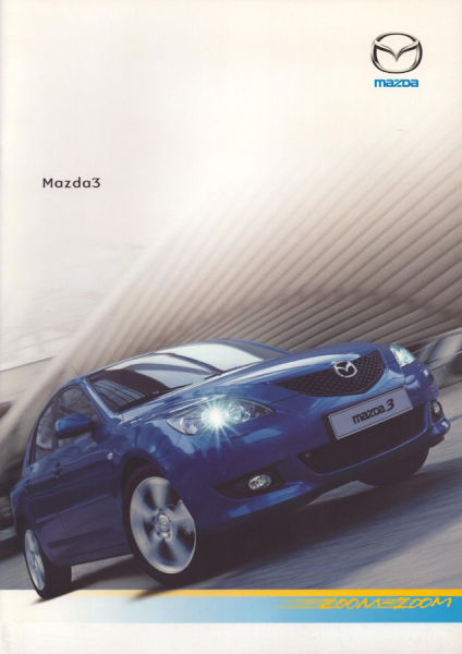 Mazda 3 Prospekt 4.2004