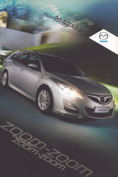 Mazda 6 Edition 125 Prospekt 2.2011