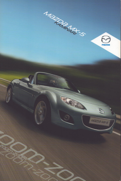 Mazda MX-5 Kaminari Prospekt 2.2011