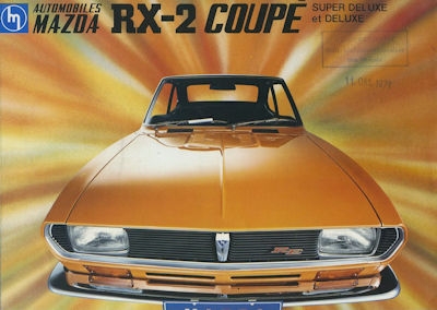 Mazda RX 2 brochure 1971