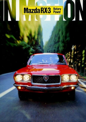 Mazda RX 3 Wankel Motor brochure 1972