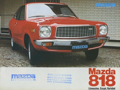 Mazda 818 brochure 10.1976