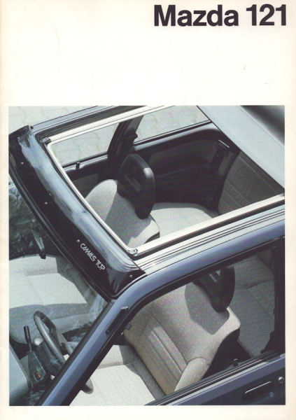 Mazda 121 Prospekt 1.1990