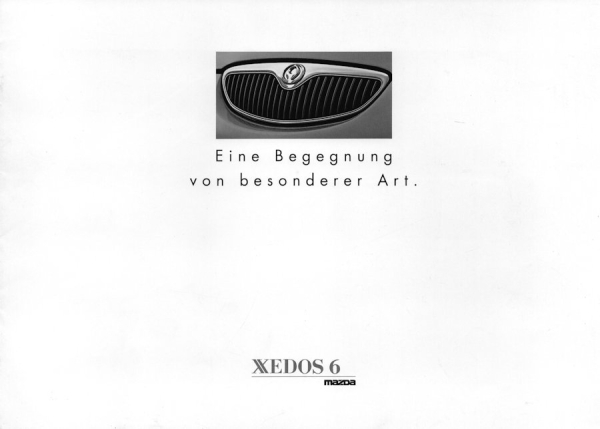 Mazda Xedos 6 Prospekt 4.1992