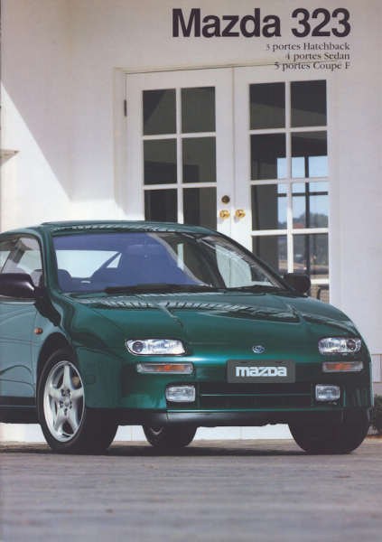 Mazda 323 Prospekt der Schweiz 1994