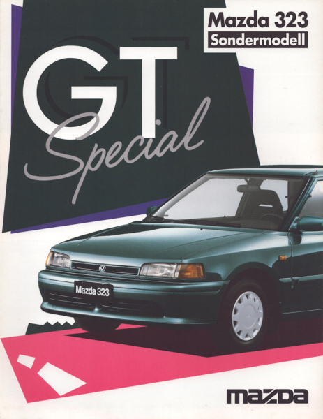 Mazda 323 GT Special Prospekt 4.1994