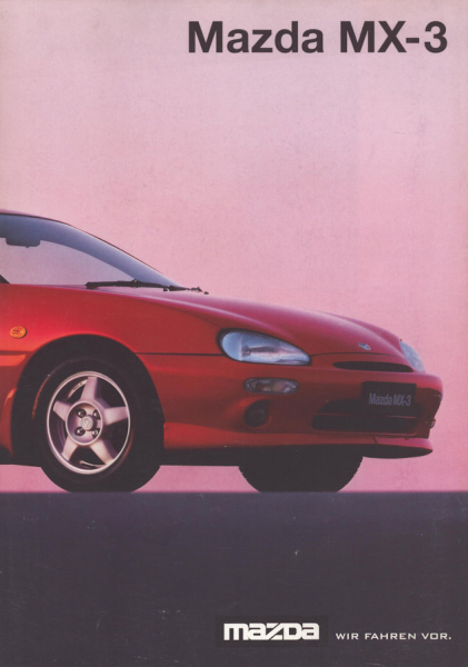 Mazda MX-3 Prospekt 3.1997