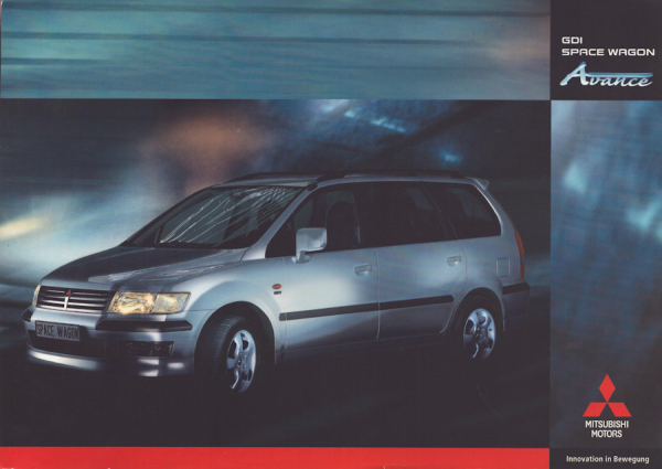 Mitsubishi Space Wagon Avance Prospekt 4.2000