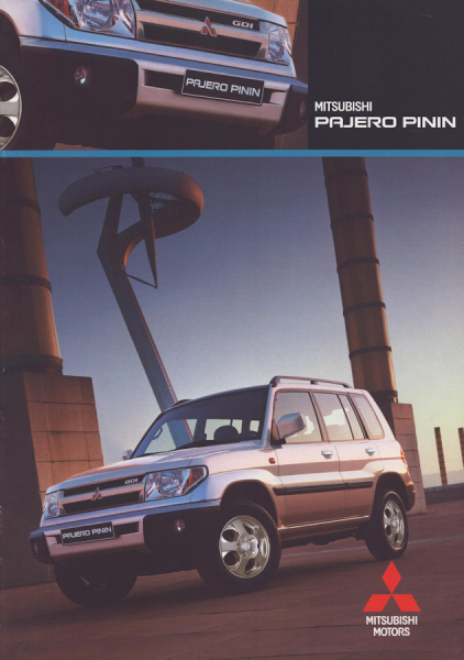 Mitsubishi Pajero Pinin Prospekt 3.2001