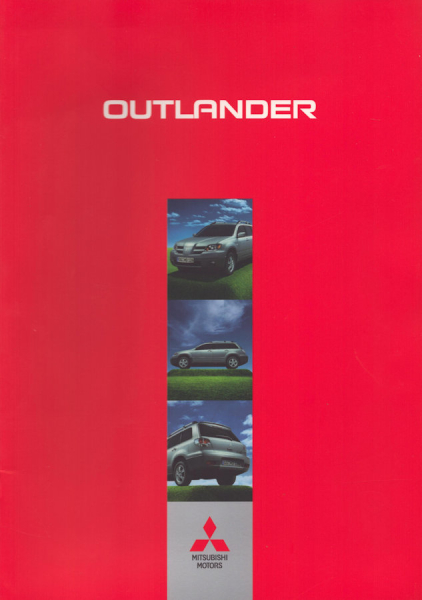 Mitsubishi Outlander Prospekt 5.2003