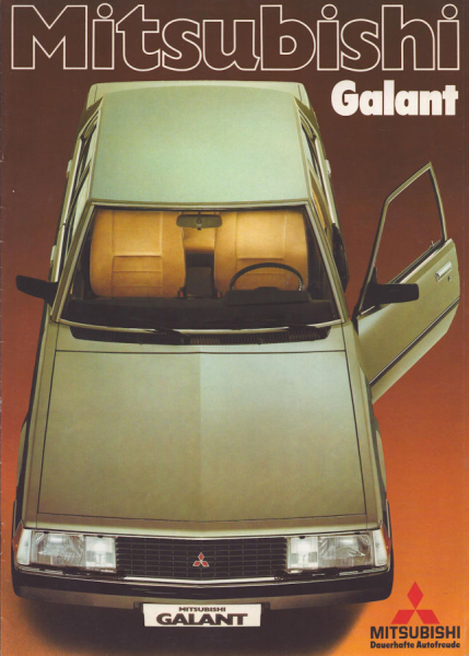 Mitsubishi Galant Prospekt 1980