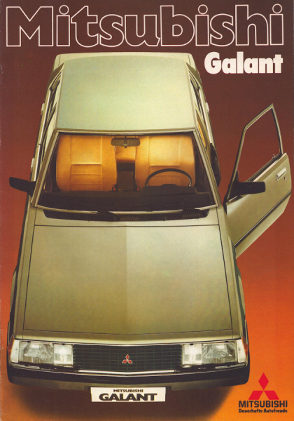 Mitsubishi Galant Prospekt 1982
