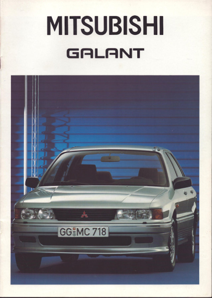 Mitsubishi Galant Prospekt 3.1988