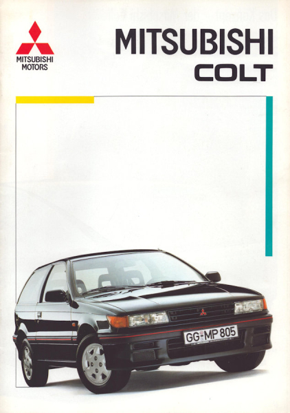 Mitsubishi Colt Prospekt 9.1991