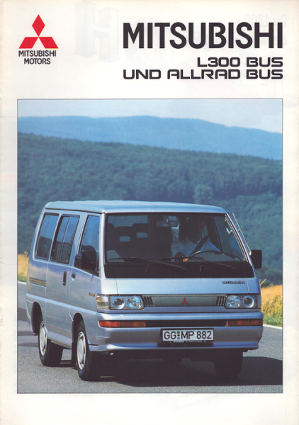 Mitsubishi L 300 Prospekt 9.1991