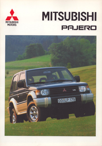 Mitsubishi Pajero Prospekt 9.1994