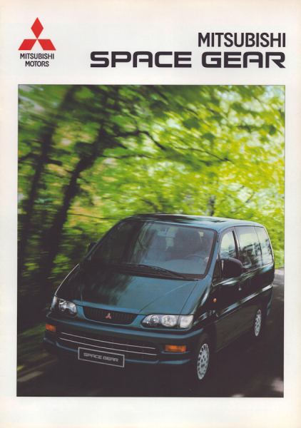 Mitsubishi Space Gear Prospekt 11.1997