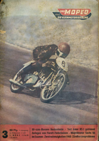 Moped und die Kleinmotorisierung 1960 Heft 3