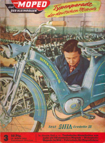 Moped und der Kleinroller 1955 Heft 3